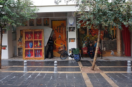 סיור ציורי קיר וגרפיטי -  "עיר היצירה", רחוב שמעון בן שטח - סיורים וטיולים בירושלי סיורים בירושלים בהדרכת נורית בזל - מדריכת טיול