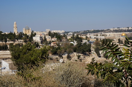 תצפית מאבו טור בסיור תצפיות יחודיות על ירושלים. טיול תצפיות. סיורים וטיולים בירושלים, בהדרכת נורית בזל